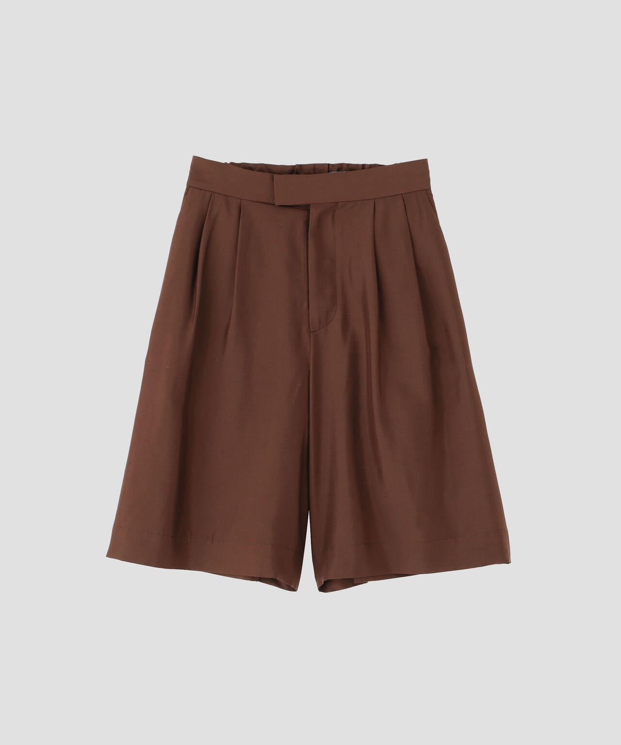 MATT SILK TROUSERS