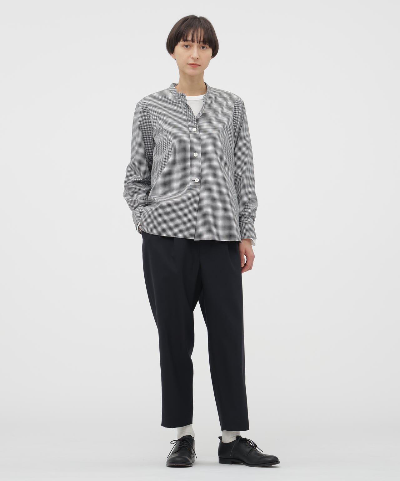COTTON CHECK SHIRT