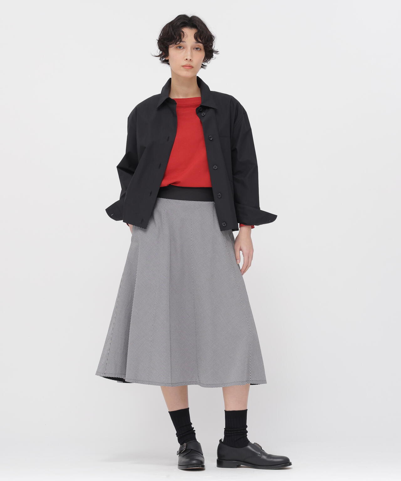 COTTON NYLON POPLIN SHIRT