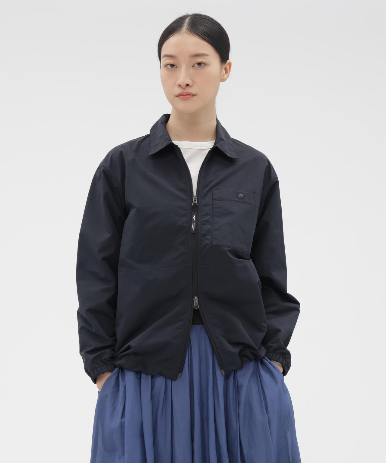 WATER REPELENT NYLON POPLIN SHIRT