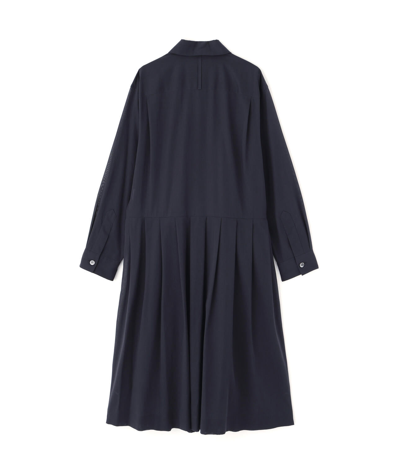 SHEER COTTON VOILE DRESS