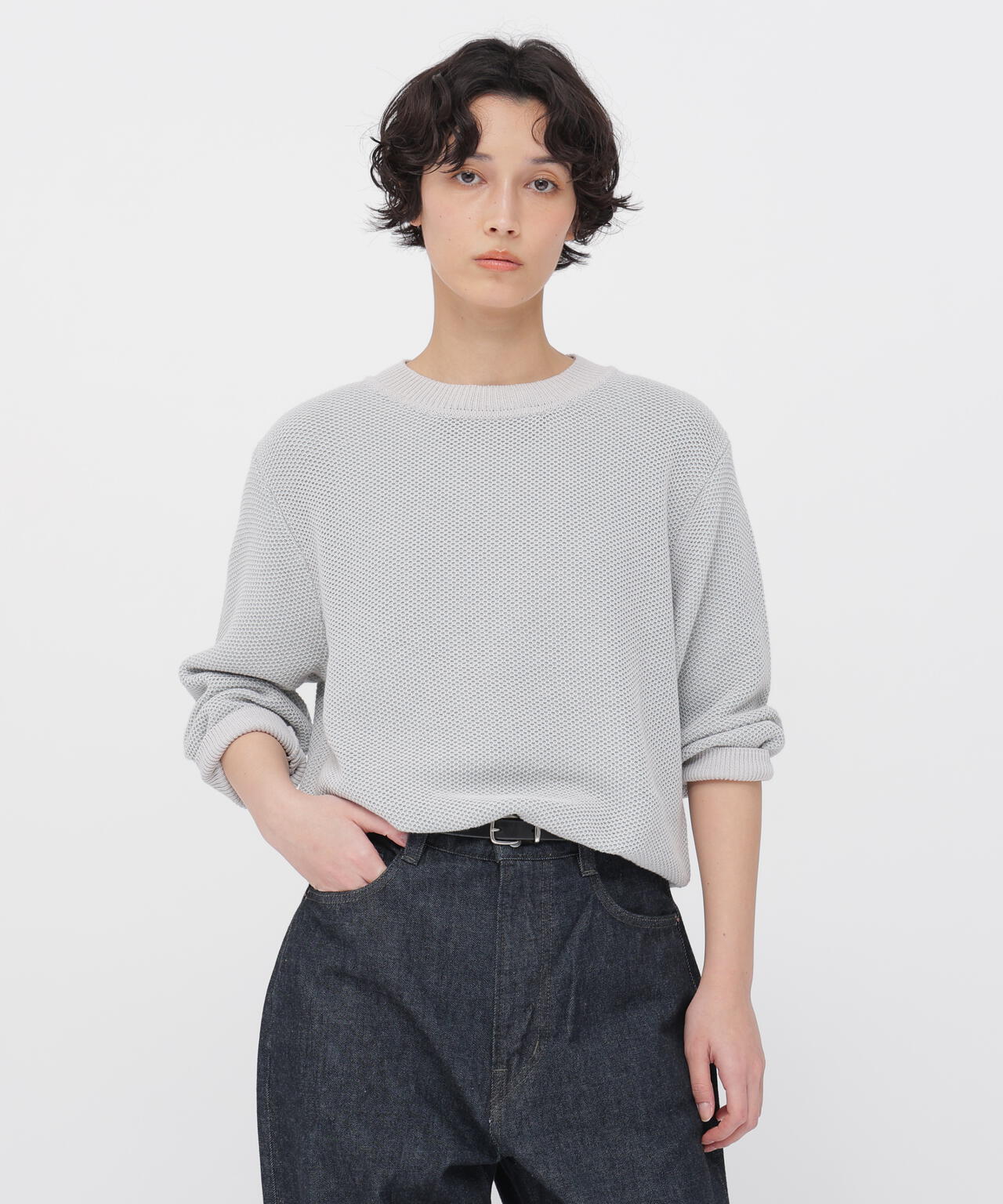 COTTON LINEN RAMIE PIQUE KNITWEAR