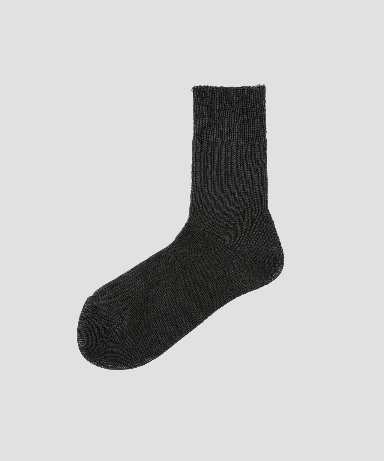 LINEN RIB SOCKS