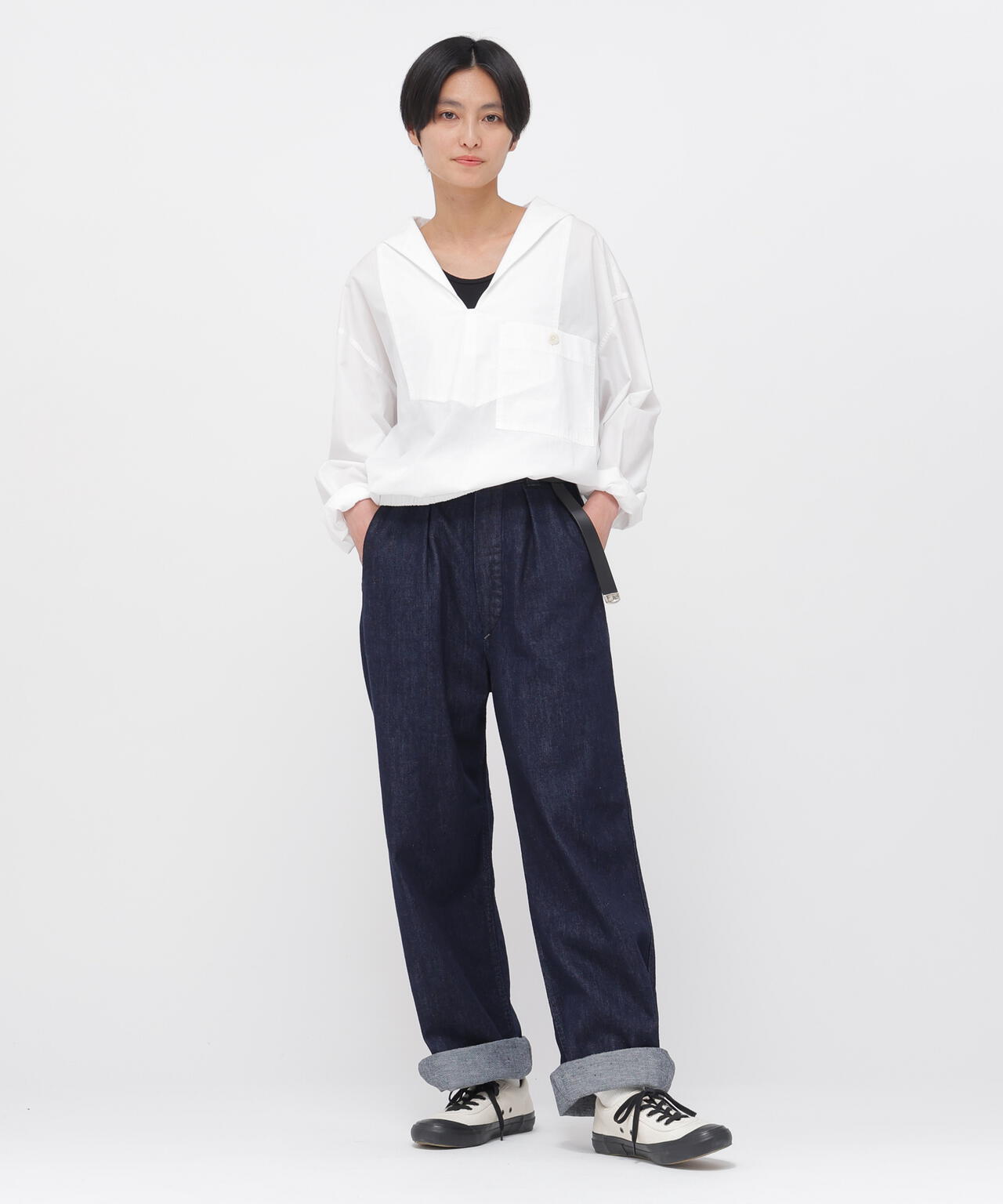 GARMENT DYE COTTON SHIRTING SHIRT