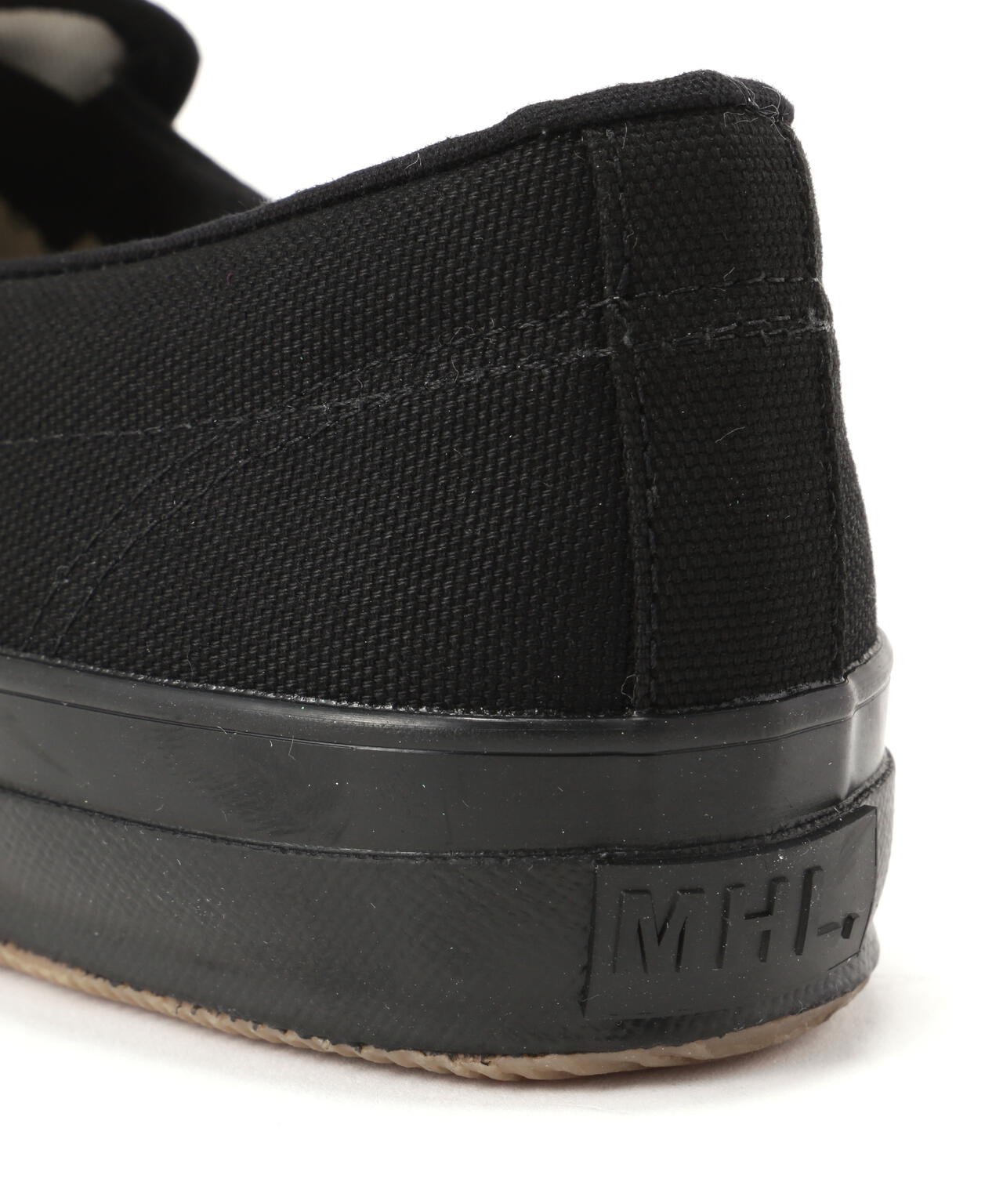 COTTON CANVAS SLIP-ON SHOES