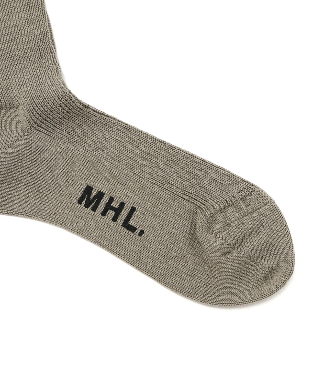 FINE COTTON RIB SOCKS