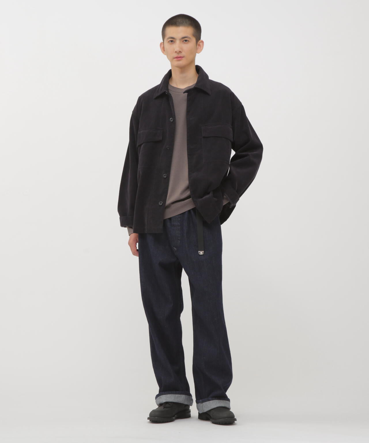 CANTON DENIM TROUSERS