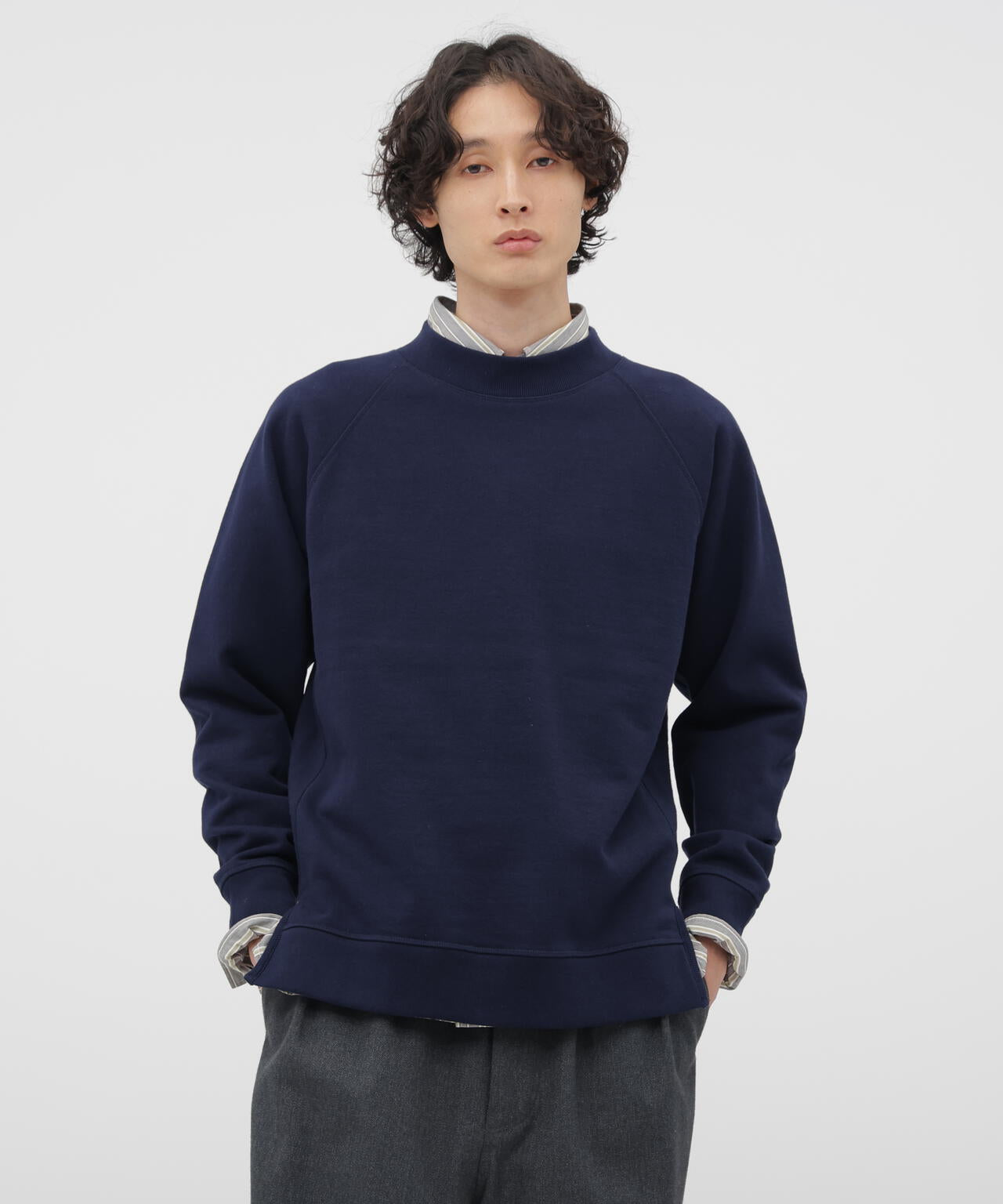 SOFT COTTON LOOPBACK TOP