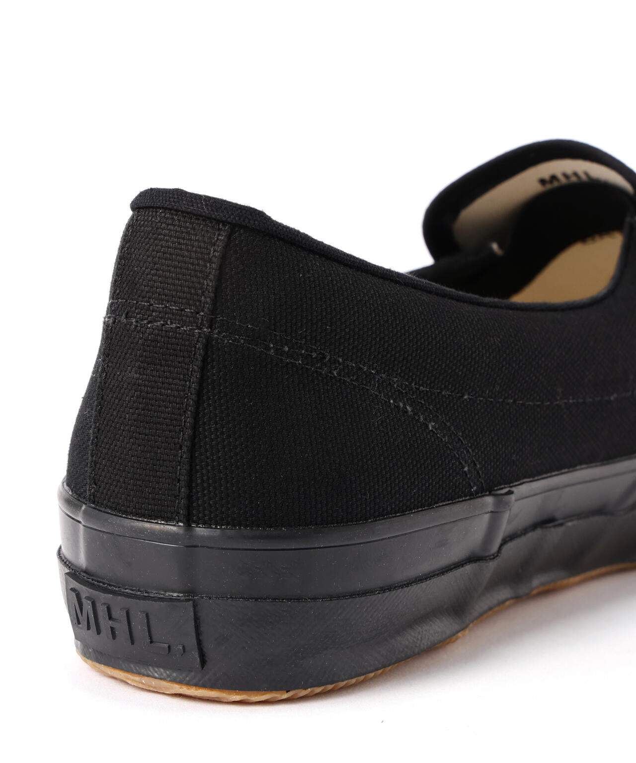 COTTON CANVAS SLIP-ON SHOES