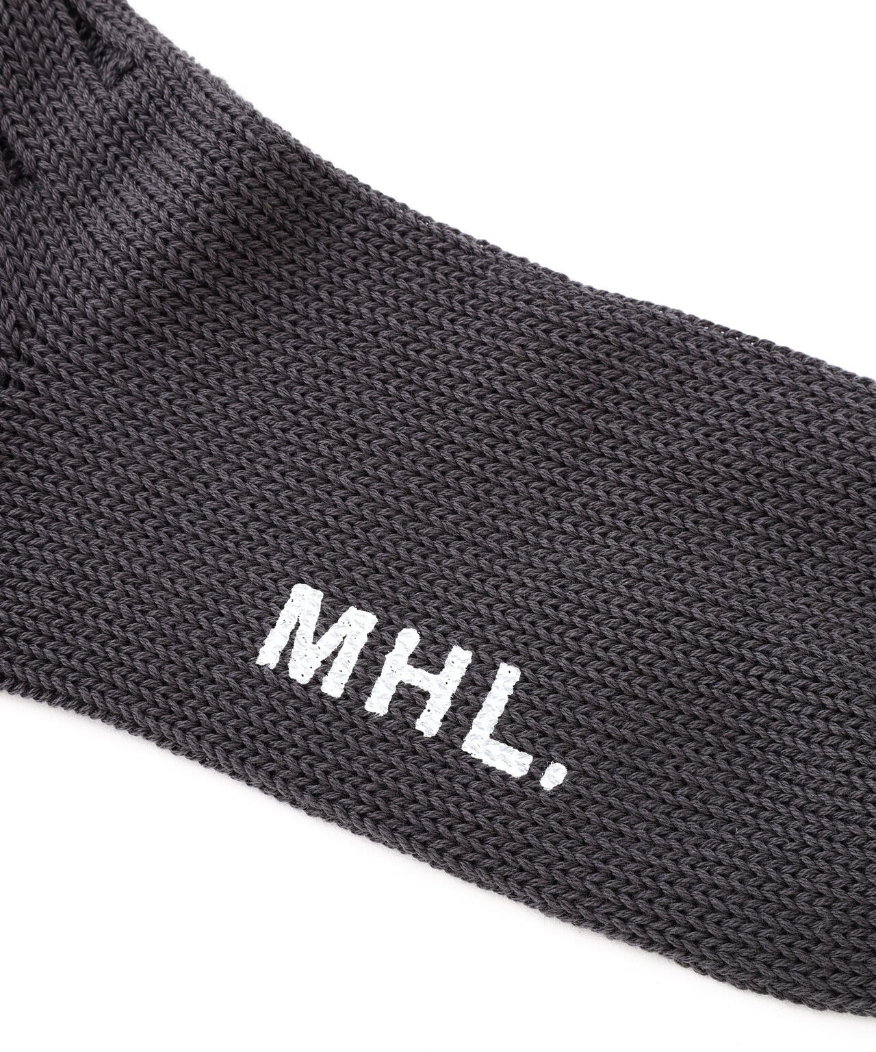 TIPPED COTTON RIB SOCKS