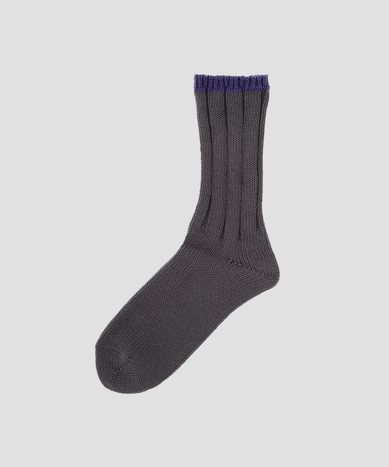 TIPPED COTTON RIB SOCKS