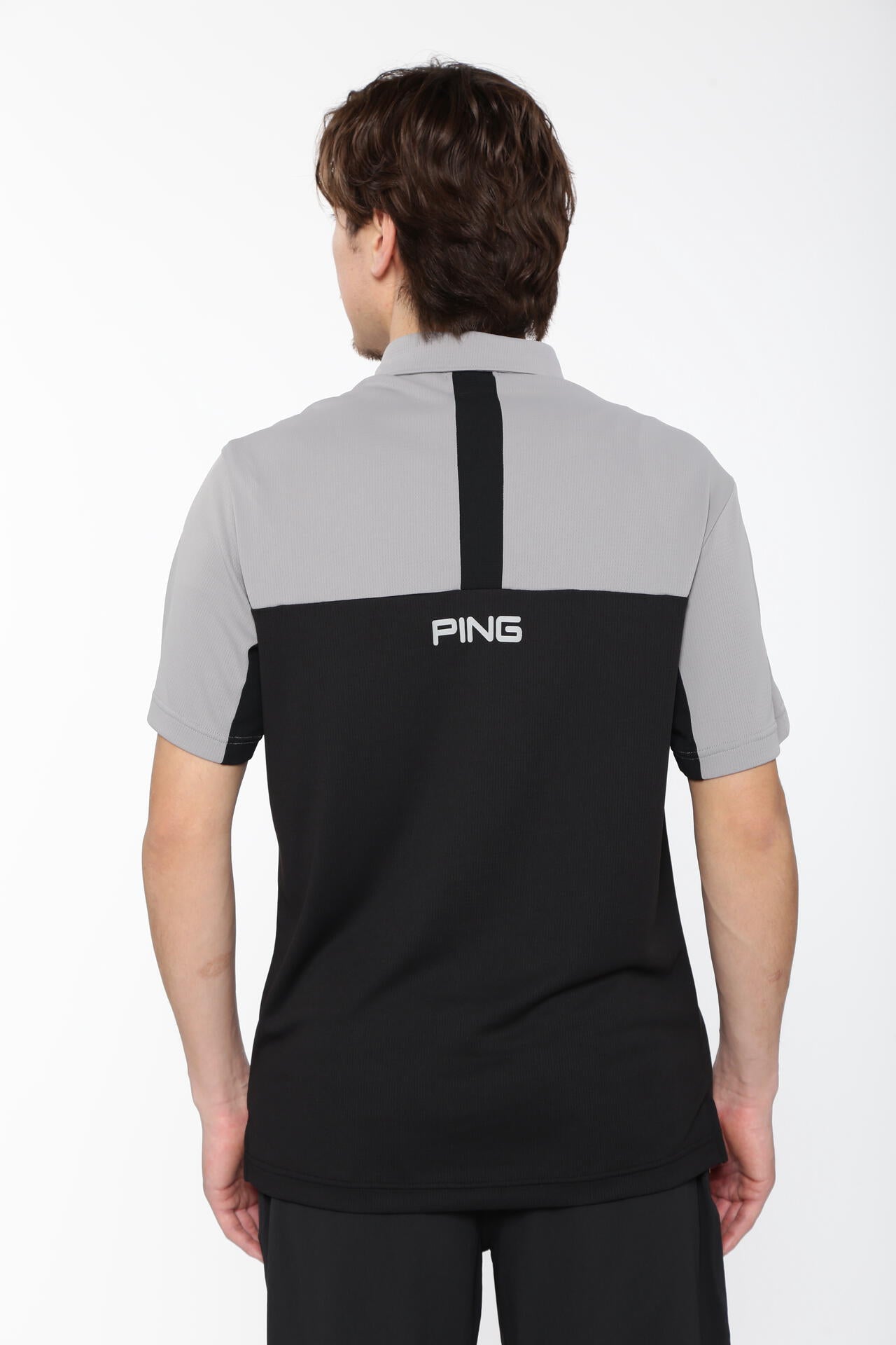 【PING APPAREL】高通気ジャージ半袖ポロシャツ<PERFORMANCE> (MENS)