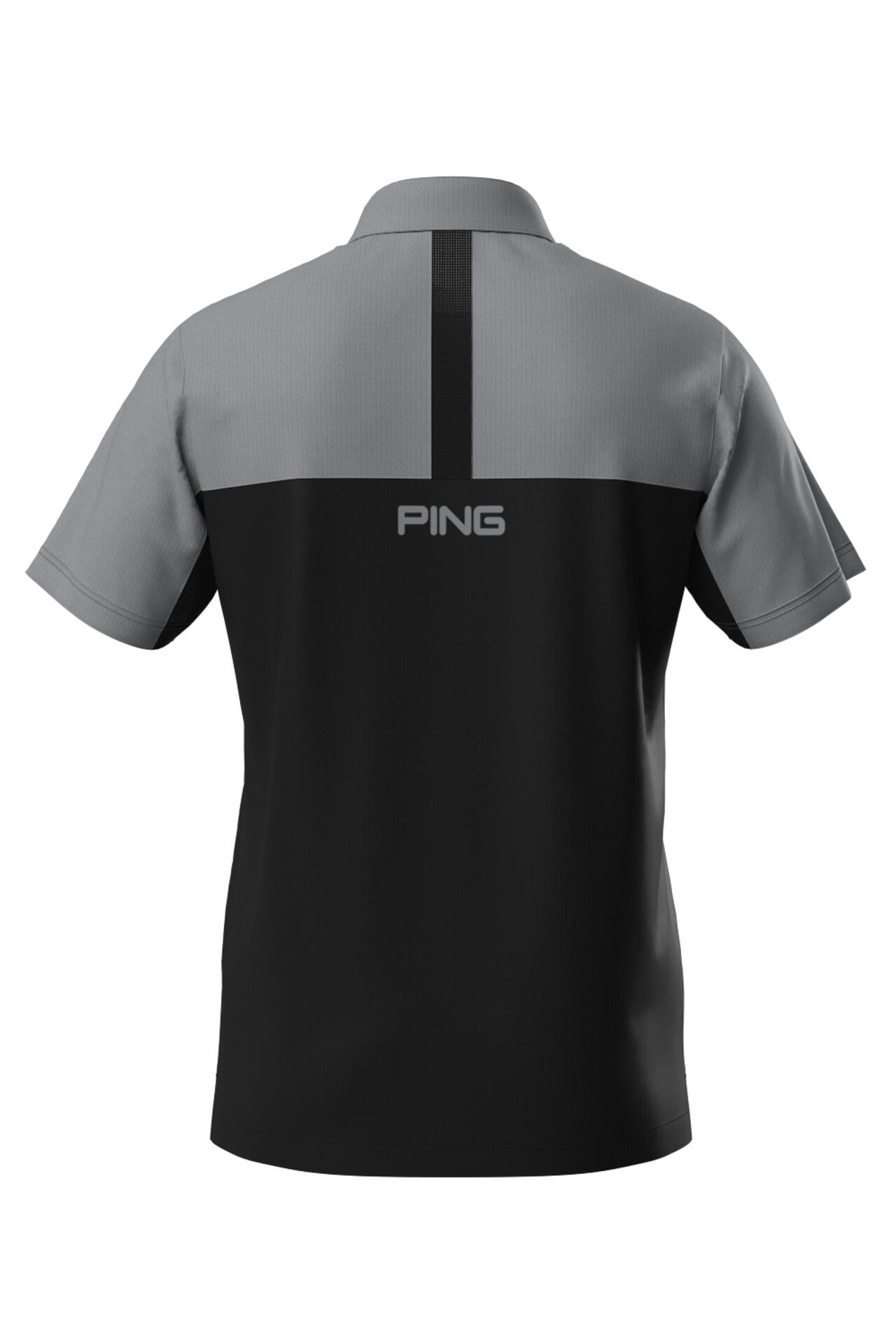 【PING APPAREL】高通気ジャージ半袖ポロシャツ<PERFORMANCE> (MENS)