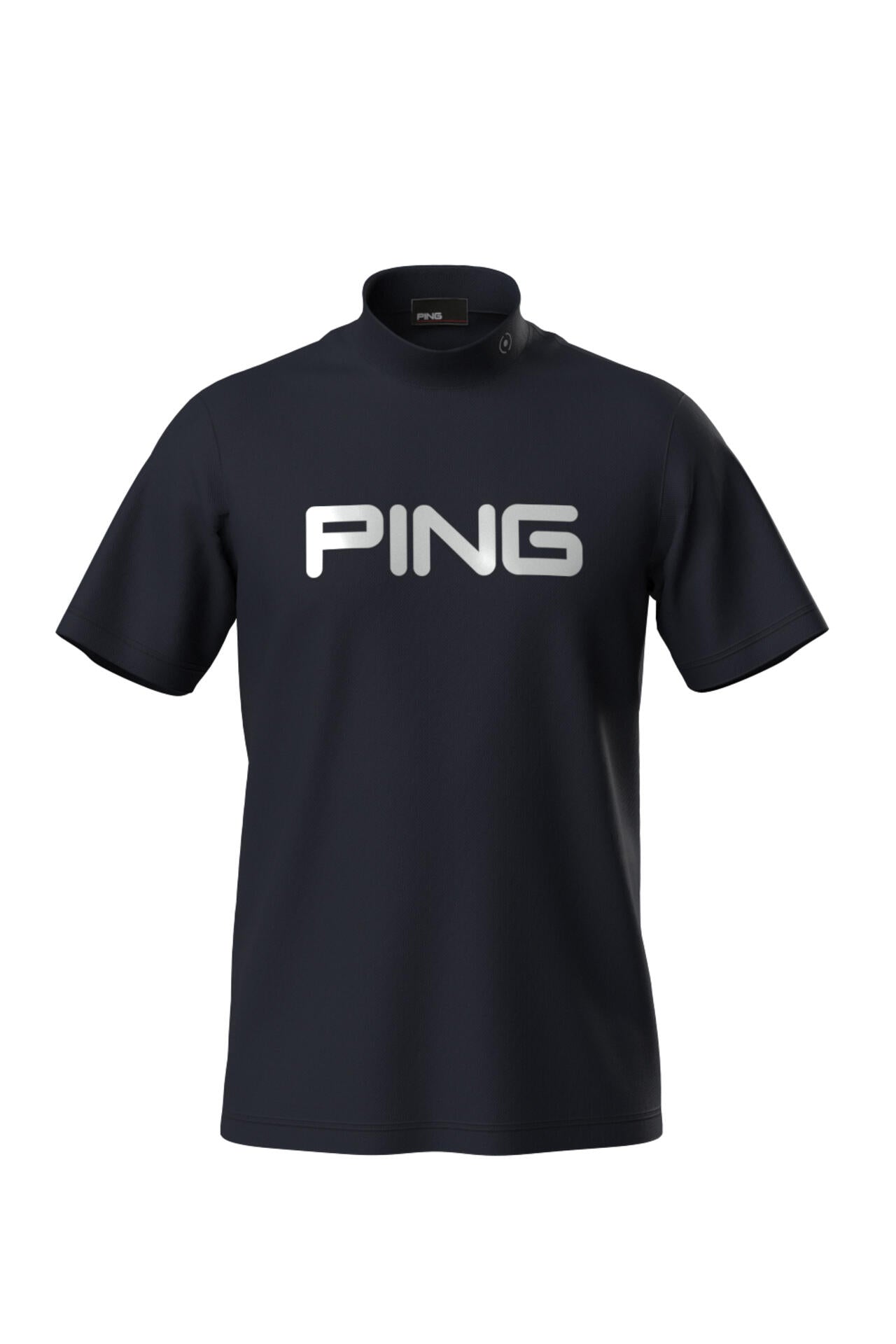 【PING APPAREL】ダブルメッシ半袖ハイネックカットソー <EARLY SPRING> (MENS)