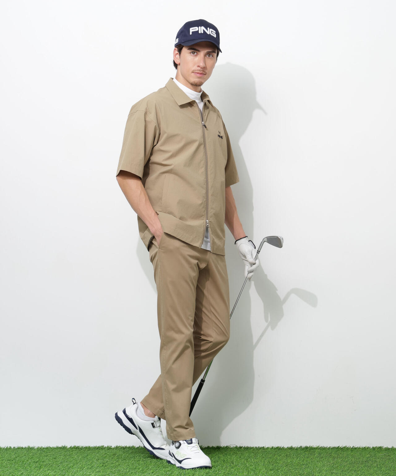 180cm C:96 W:80 H:93 着用サイズ:L