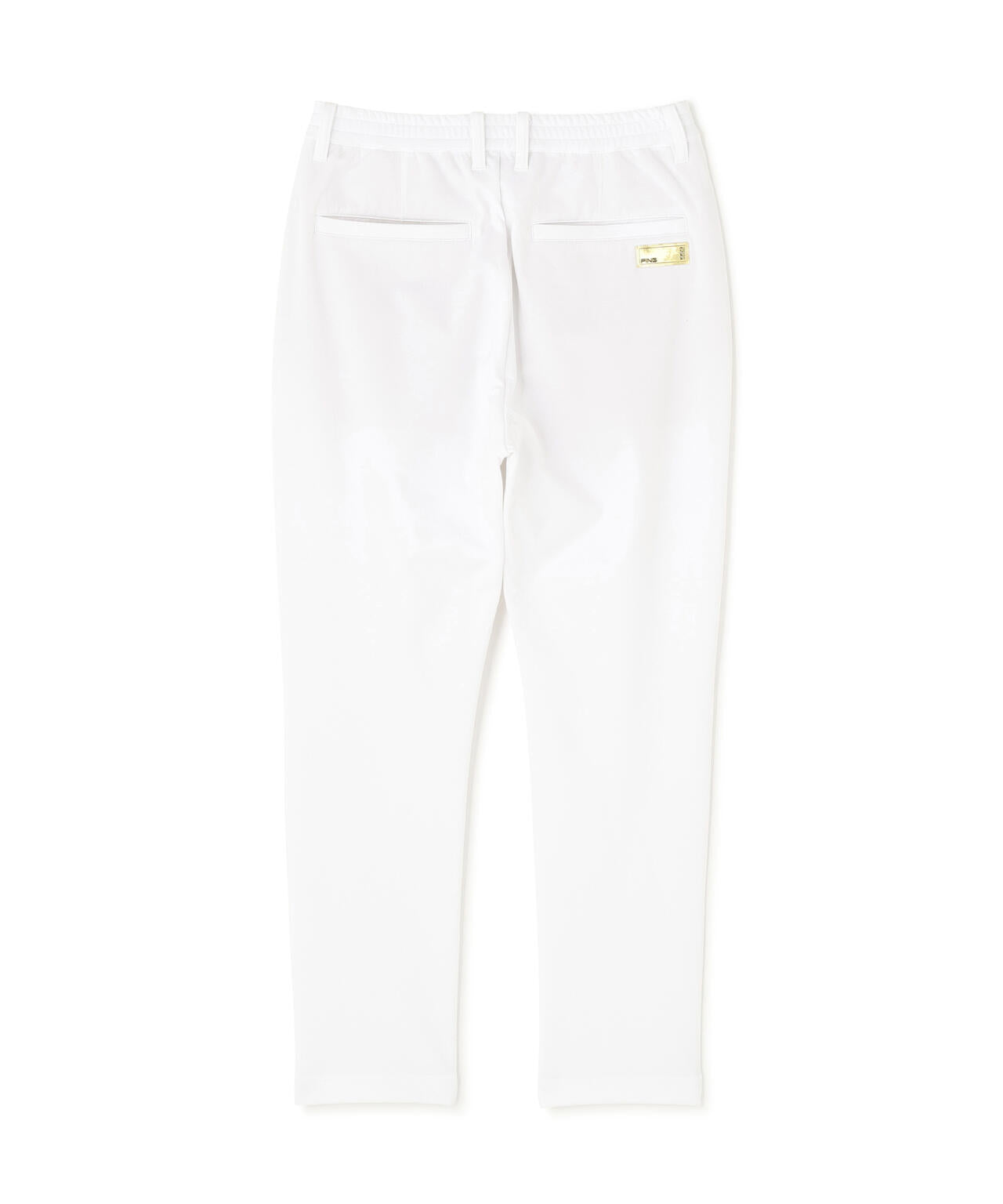 【PING APPAREL】全方向ストレッチ 接結裏メッシュスウェットテーパードパンツ <GOLD> (MENS)