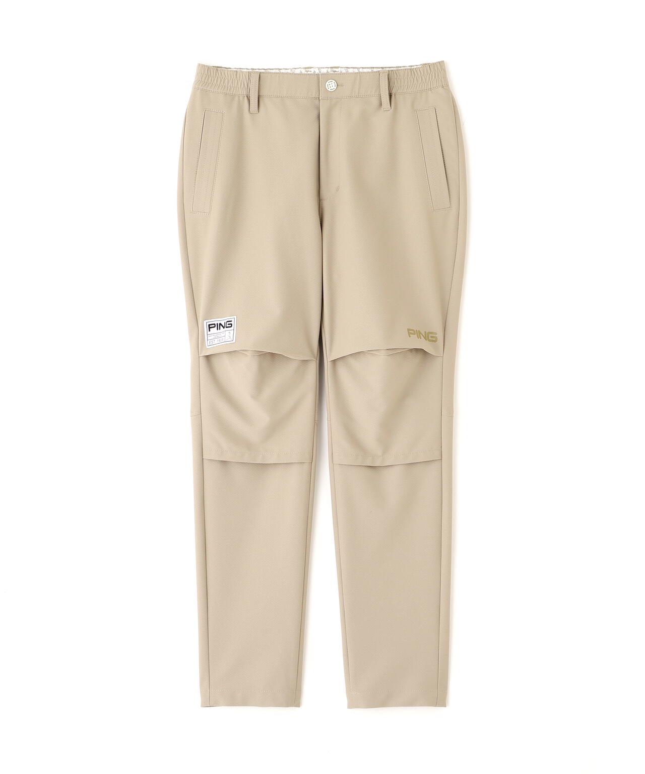 【PING APPAREL】ストレッチドビーテーパードパンツ <GOLD> (MENS)