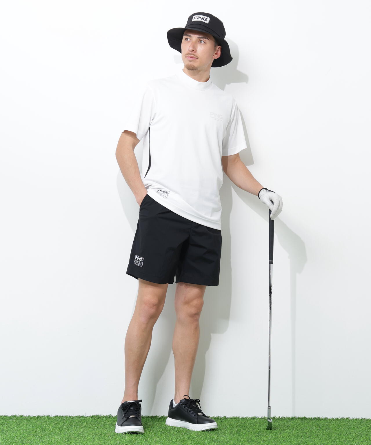 180cm C:96 W:80 H:93 着用サイズ:L