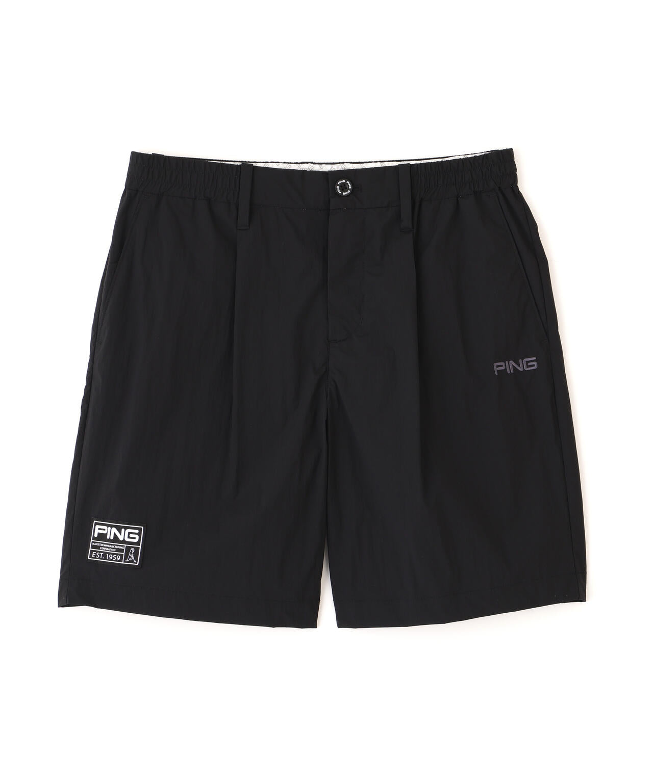【PING APPAREL】ドライタッチナイロンストレッチタフタショートパンツ <GOLD> (MENS)