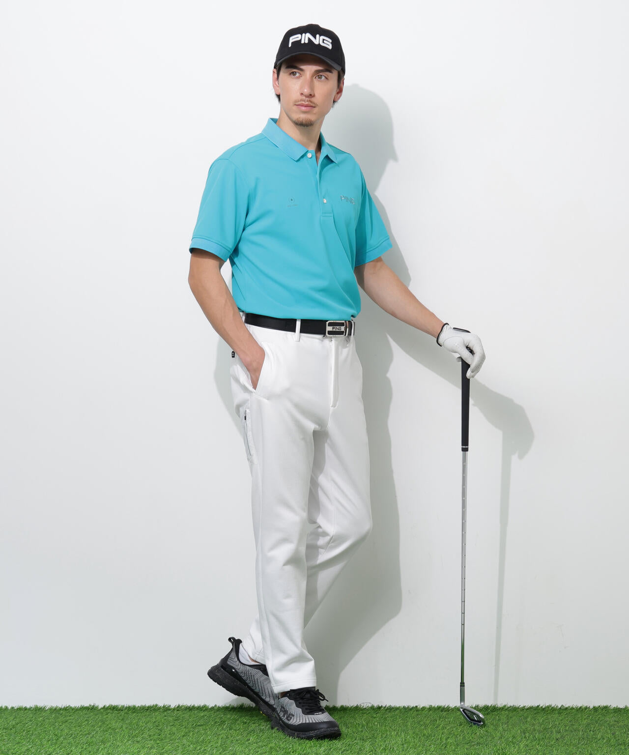 【PING APPAREL】レイブロック半袖ポロシャツ <PERFORMANCE> (MENS)