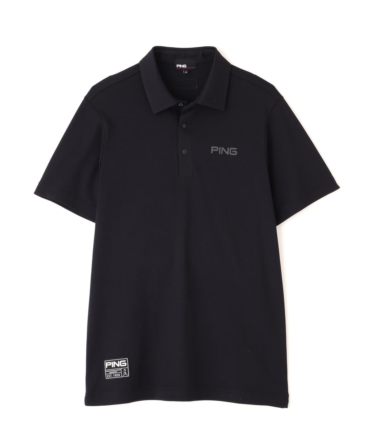 【PING APPAREL】スーパーシェルター06半袖ポロシャツ <GOLD> (MENS)