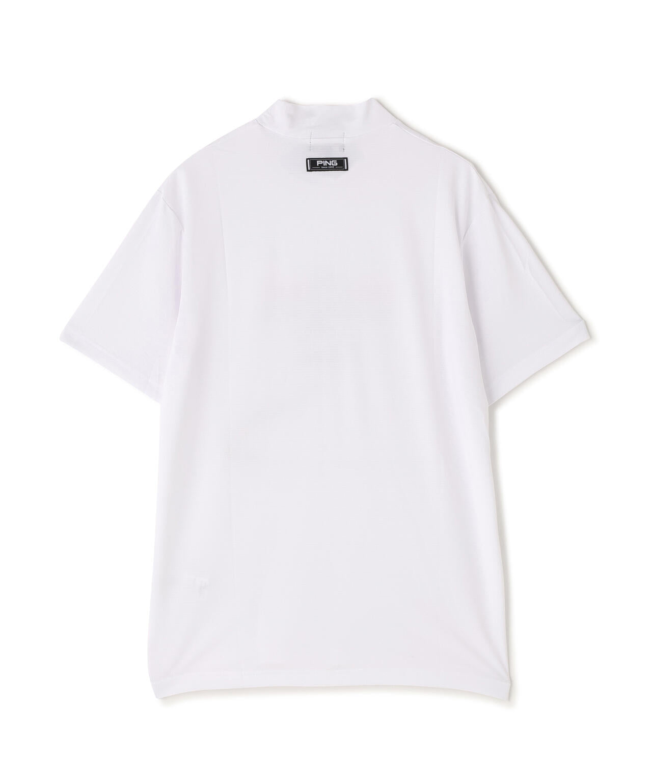 【PING APPAREL】SNAPTEXカノコインレーMr.PINGプリント半袖ハイネックカットソー <NATIVE> (MENS)