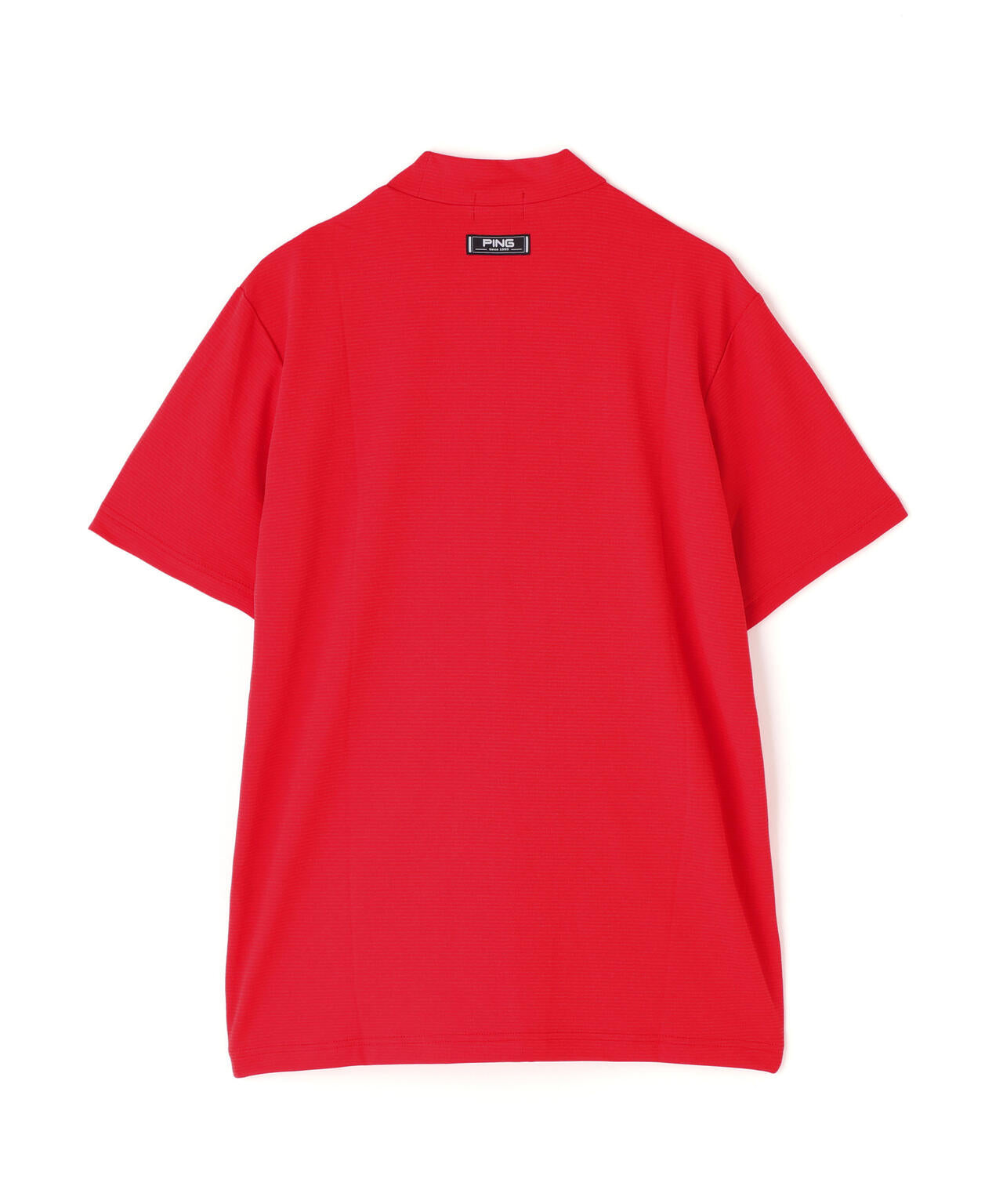 【PING APPAREL】SNAPTEXカノコインレーMr.PINGプリント半袖ハイネックカットソー <NATIVE> (MENS)