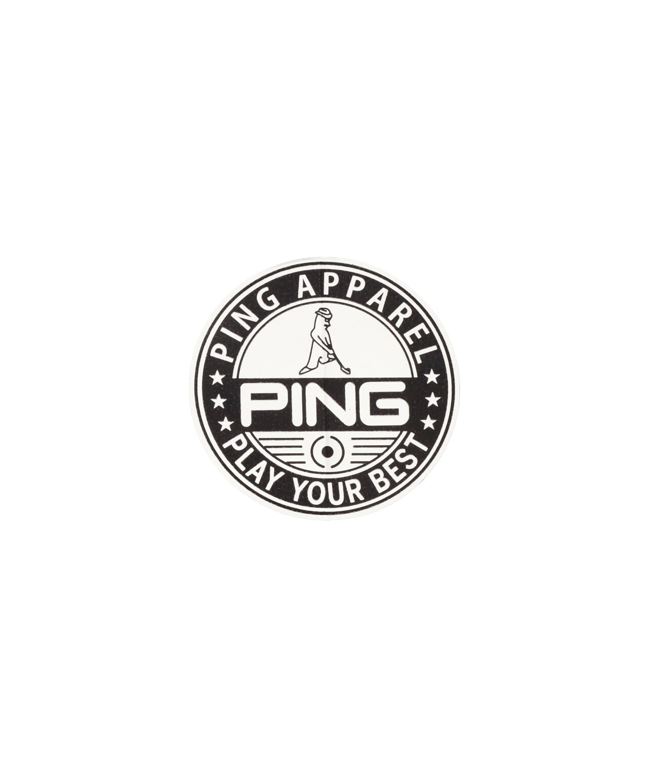 【PING APPAREL】ストライプ総柄プリントキャップ <NATIVE>(UNISEX)