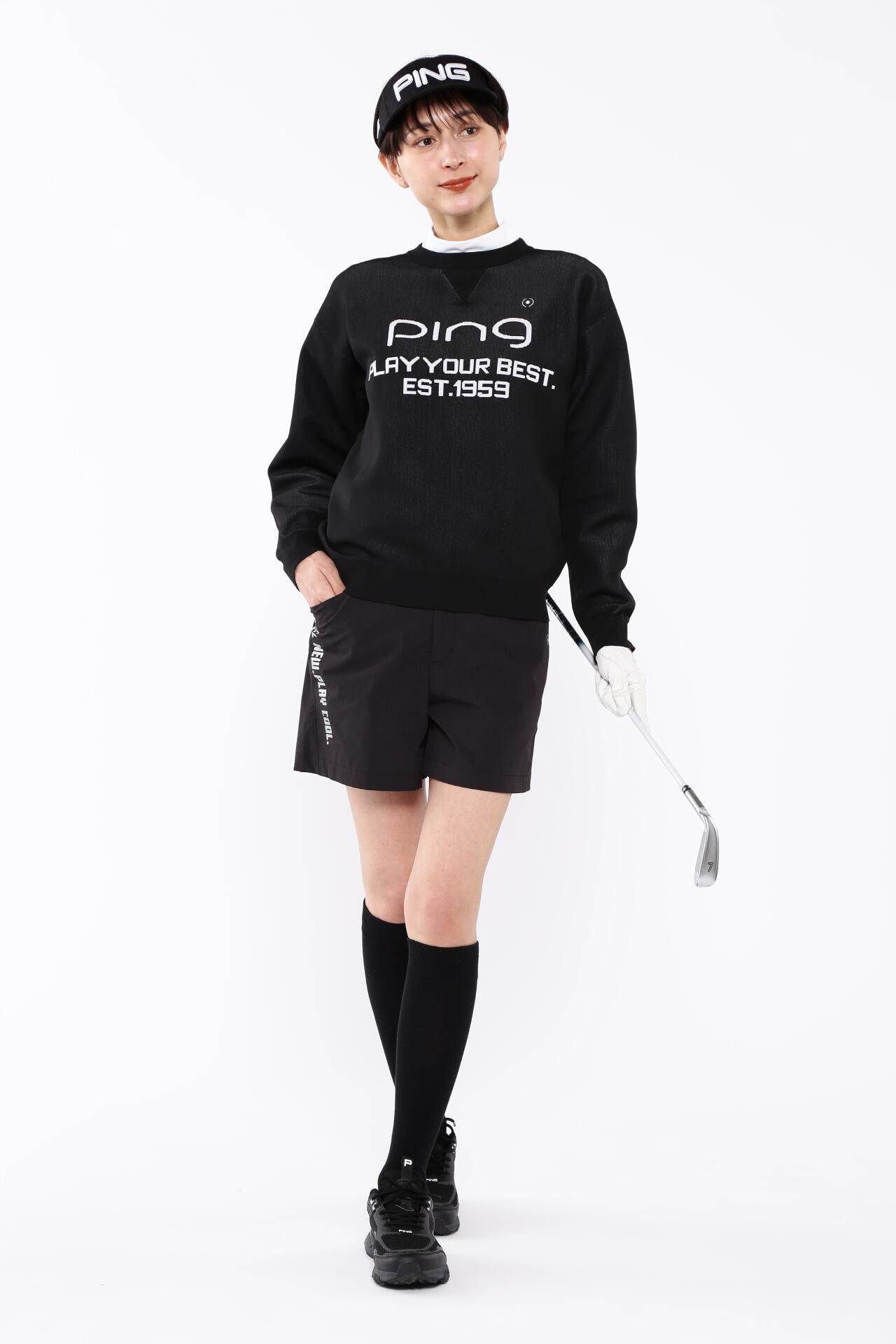 【PING APPAREL】冷感ストレッチショートパンツ <PERFORMANCE> (LADIES)