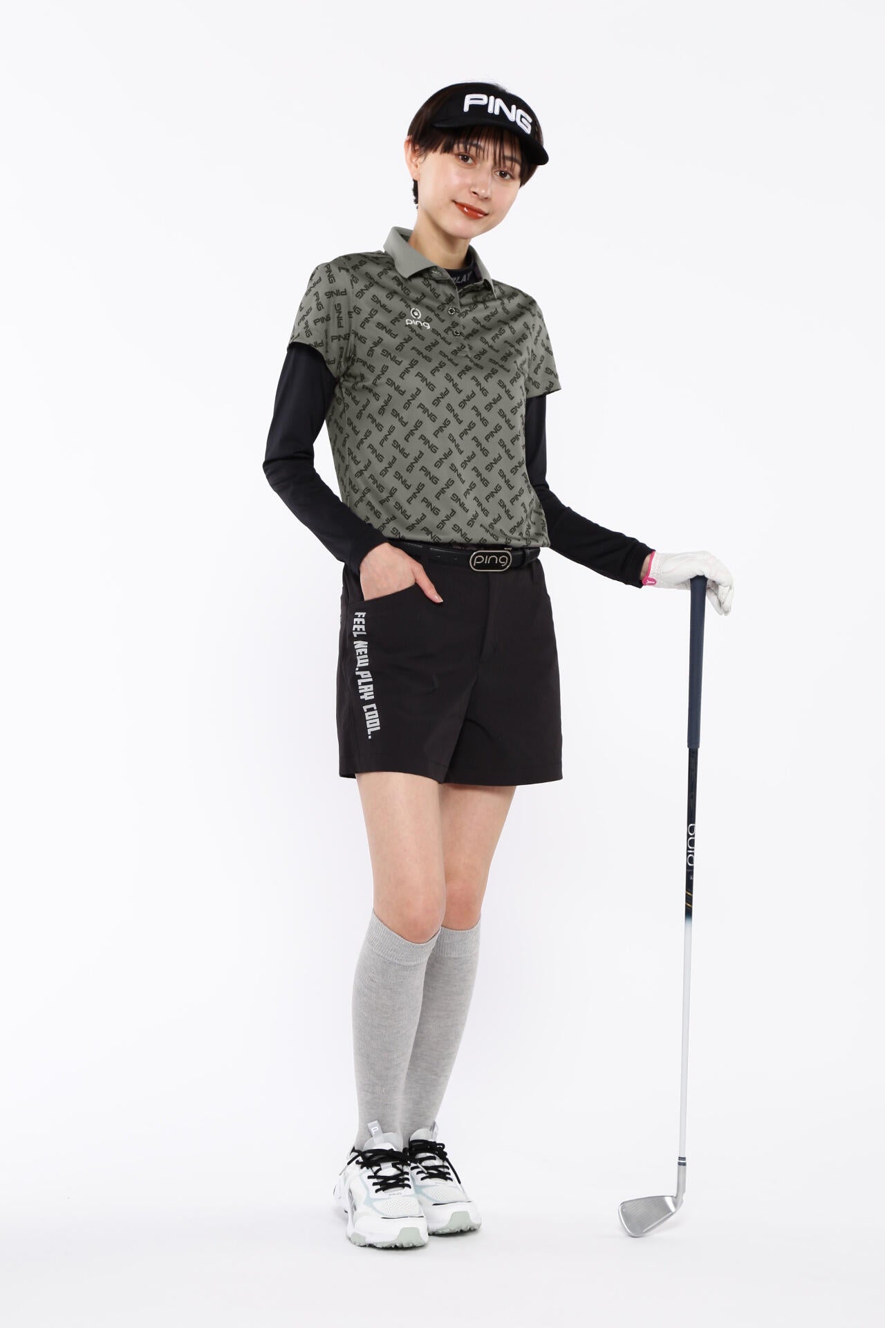 【PING APPAREL】冷感ストレッチショートパンツ <PERFORMANCE> (LADIES)