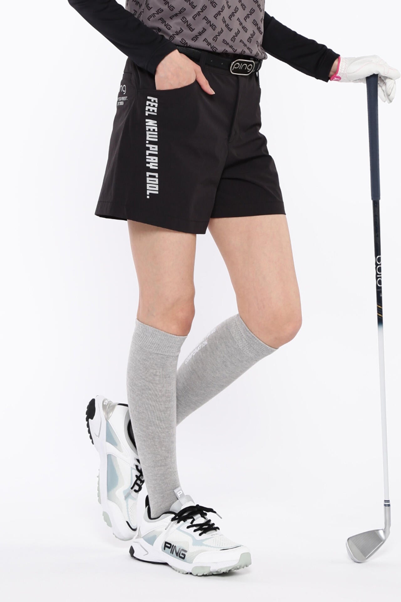 【PING APPAREL】冷感ストレッチショートパンツ <PERFORMANCE> (LADIES)