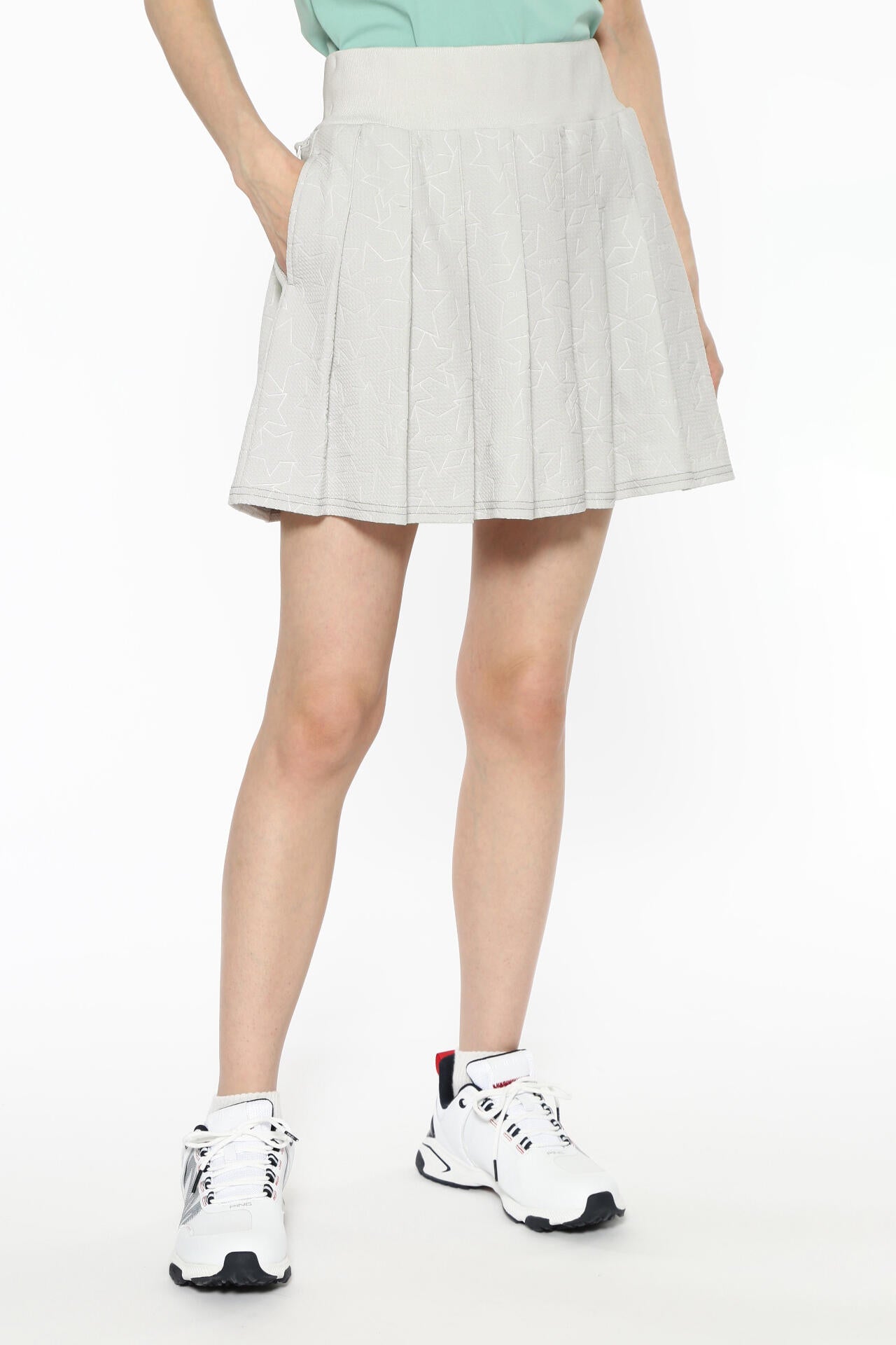 【PING APPAREL】全方向ストレッチ 3Dエンボスジャージースカート <LADIES LINE> (LADIES)
