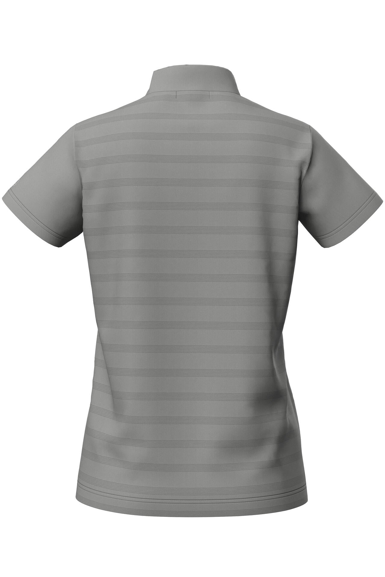 【PING APPAREL】メッシュボーダージャガード半袖ハイネックカットソー <LADIES LINE> (LADIES)