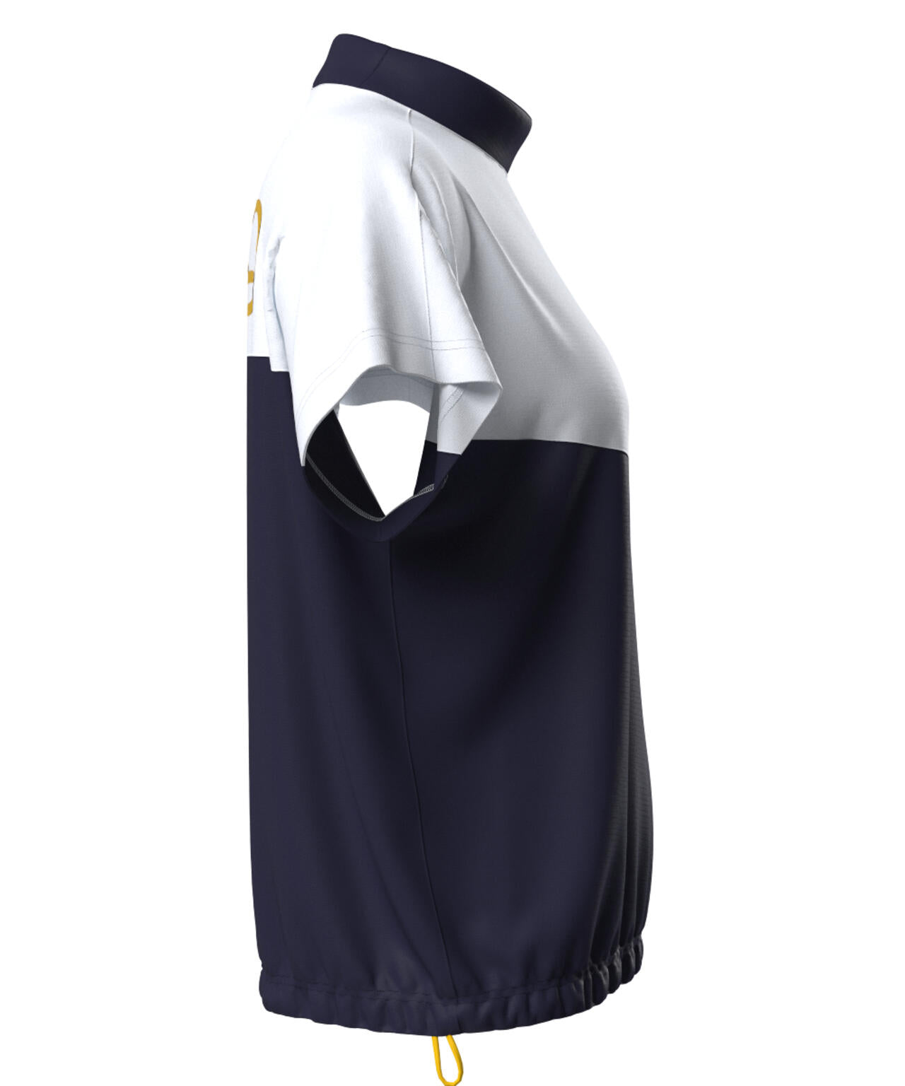 【PING APPAREL】配色半袖ハイネックシャツ <LADIES LINE><NATIVE> (LADIES)
