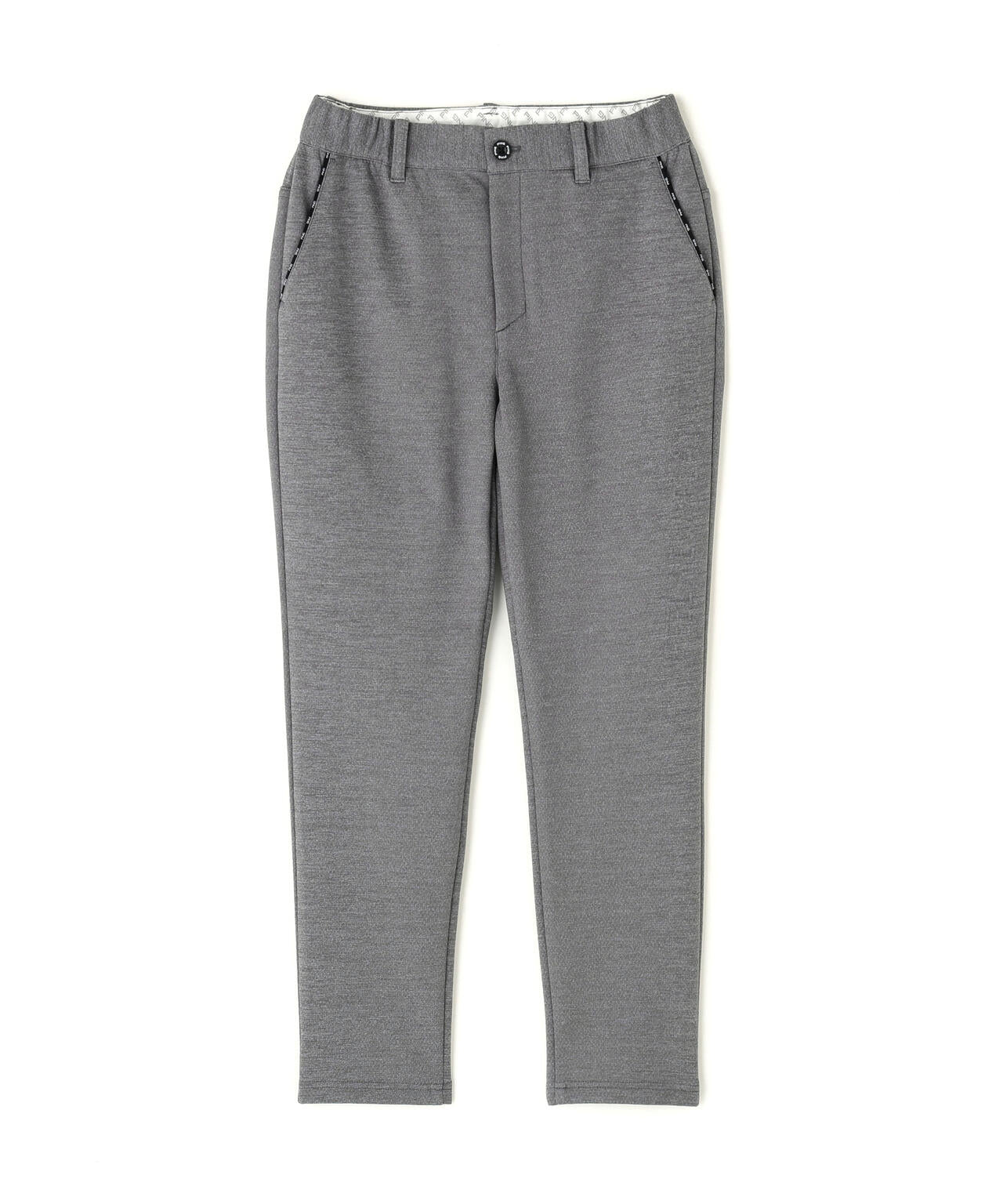 【PING APPAREL】全方向ストレッチ 接結裏メッシュスウェットテーパードパンツ <GOLD> (LADIES)
