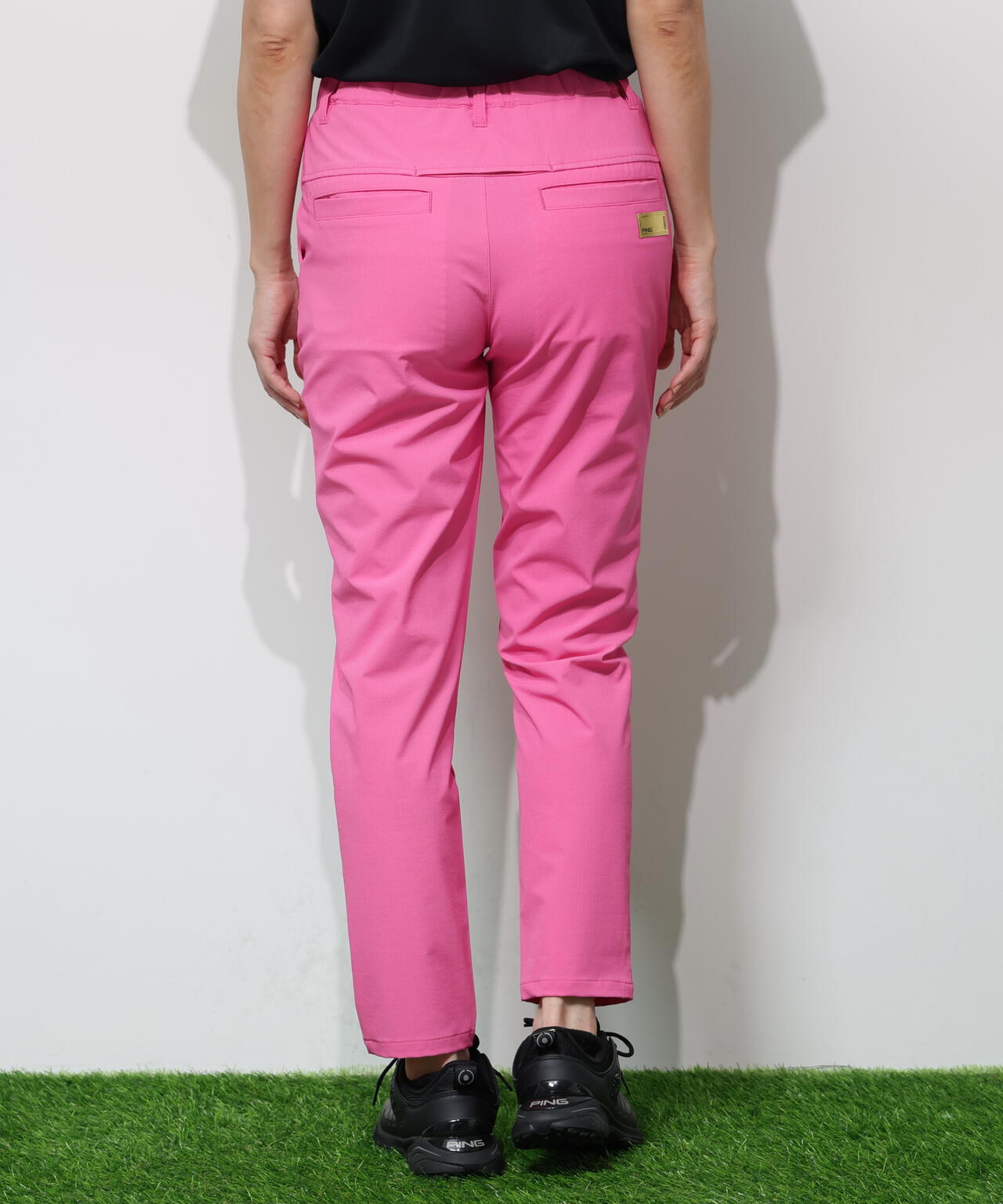 【PING APPAREL】全方向ストレッチドライタッチリップストップパンツ <GOLD> (LADIES)