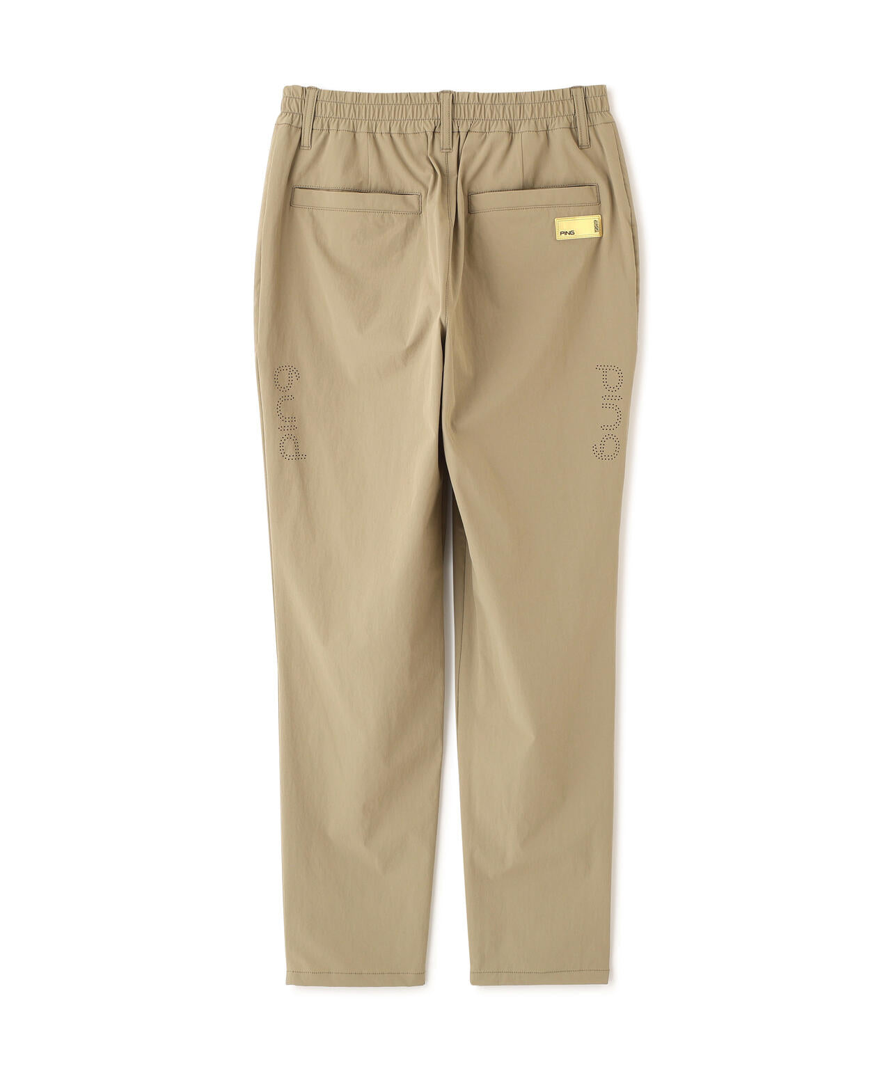 【PING APPAREL】ストレッチ冷感テーパードパンツ <GOLD> (LADIES)