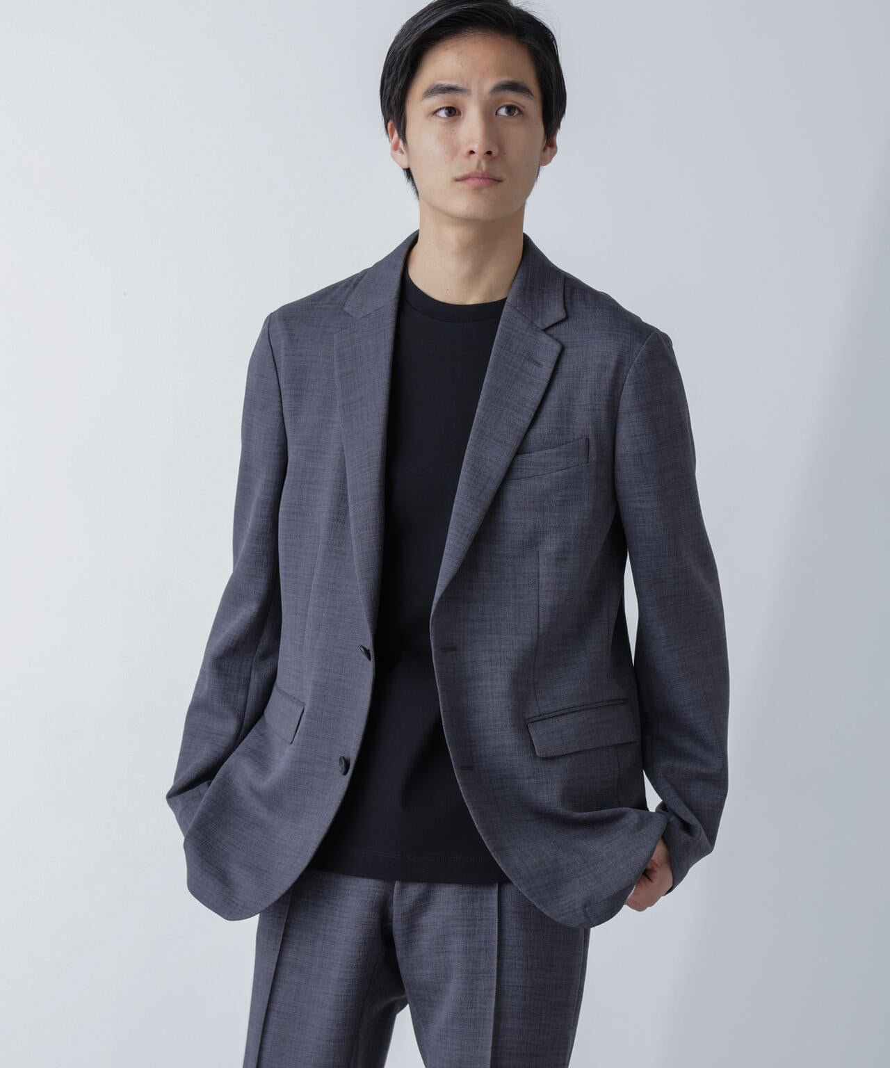 「N JACKET」Reflax(R)スラブツイルストレッチジャケット(セットアップ可)