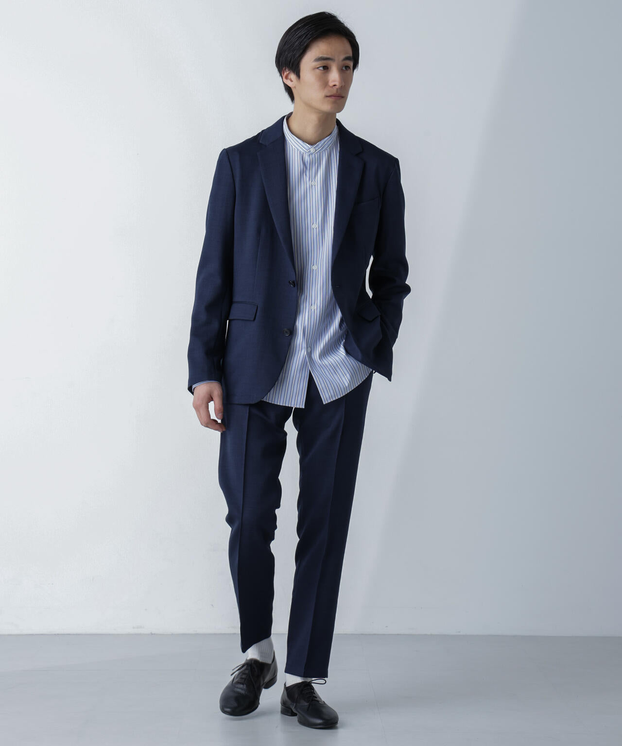 「N JACKET」Reflax(R)スラブツイルストレッチジャケット(セットアップ可)