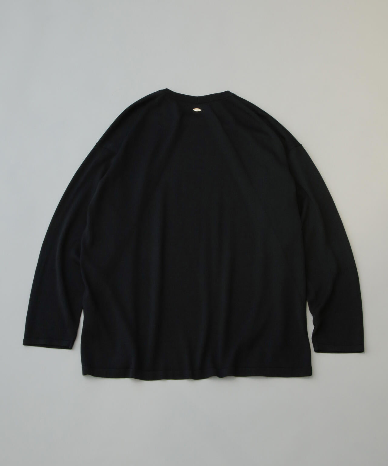 AB.シルクプレーティングリラックスニットTシャツ