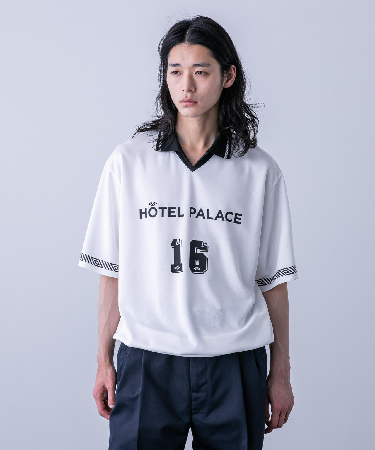 「HOTEL PALACE (オテルパラス)」UMBROゲームシャツ
