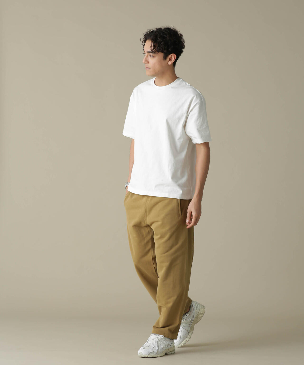 「NJ/CLUB」HOMESTOCK ガーメントダイコットンヘンプTシャツ