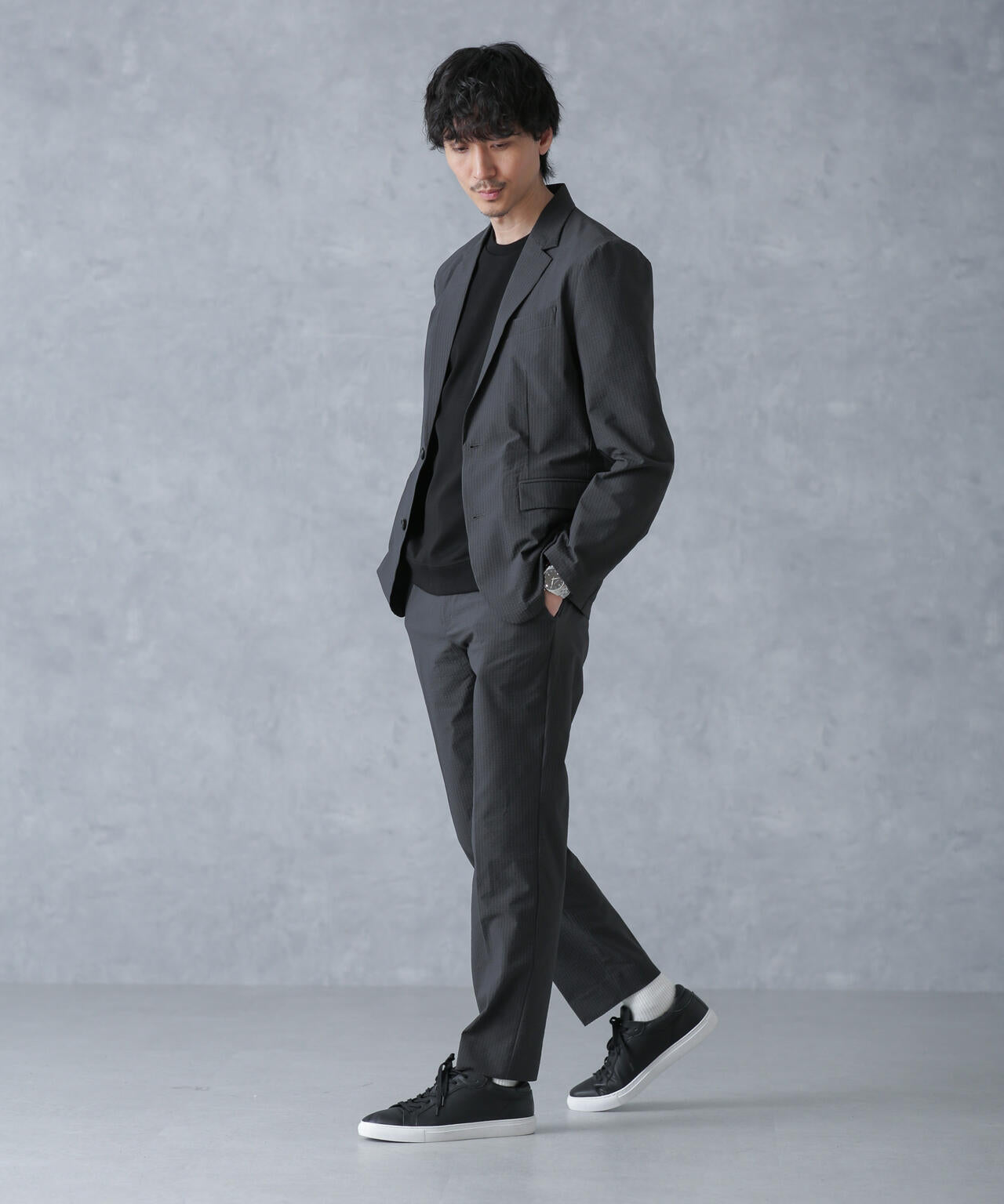 「FORMAL JERSEY」クルーネックカットソー半袖