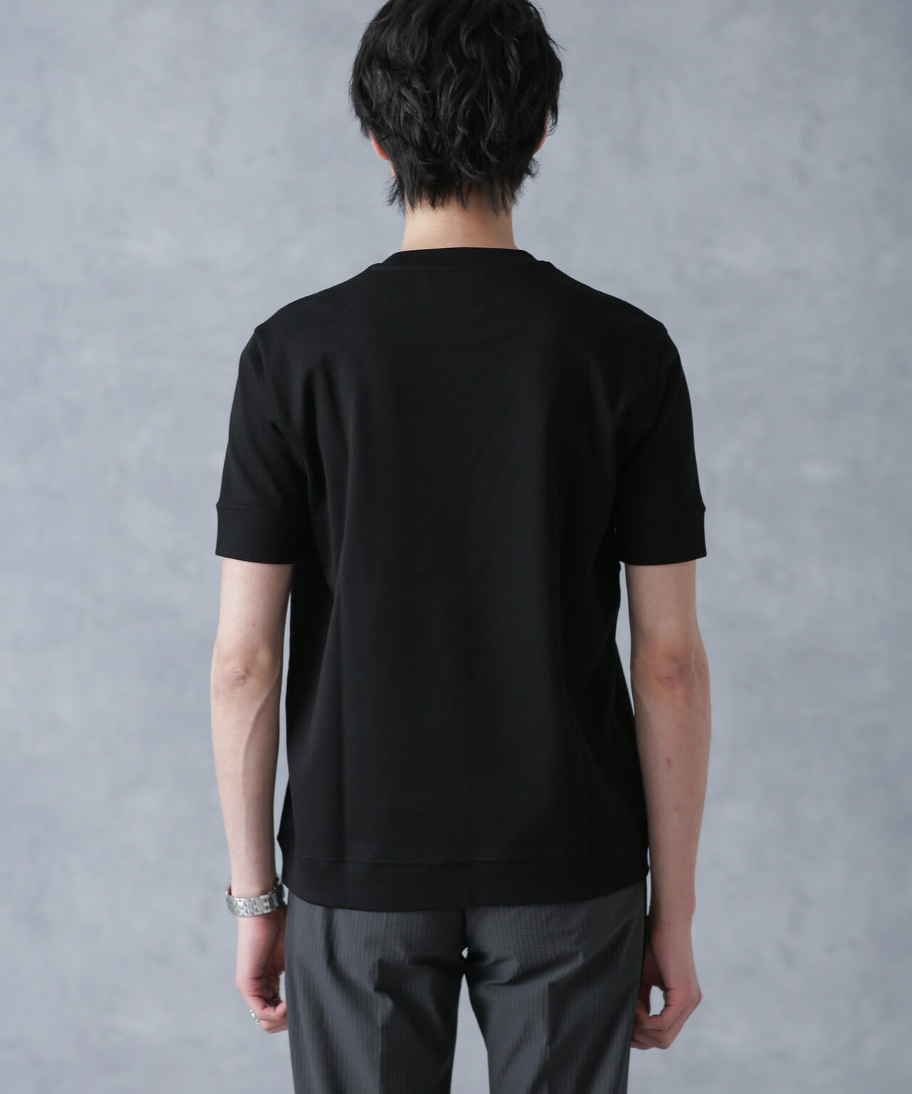 「FORMAL JERSEY」クルーネックカットソー半袖