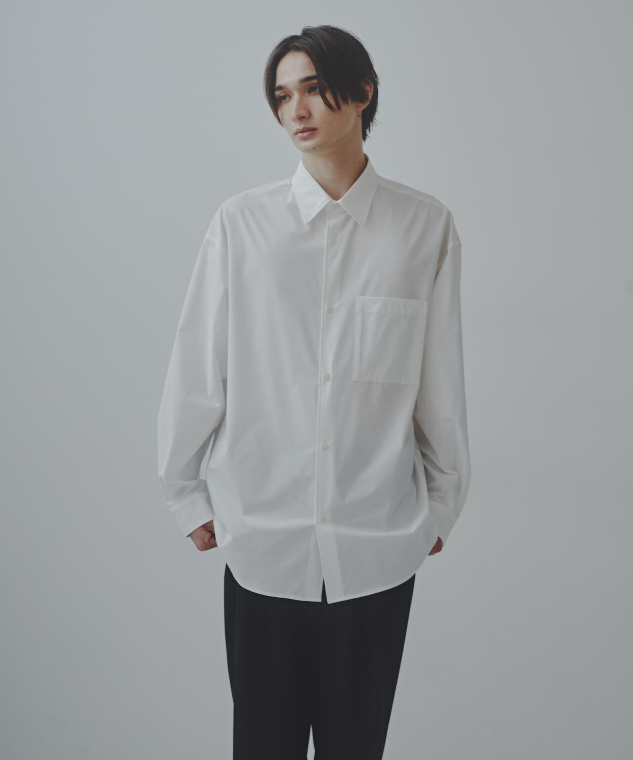 「Commonuse」SOLOTEX リラクシングプレーンシャツ