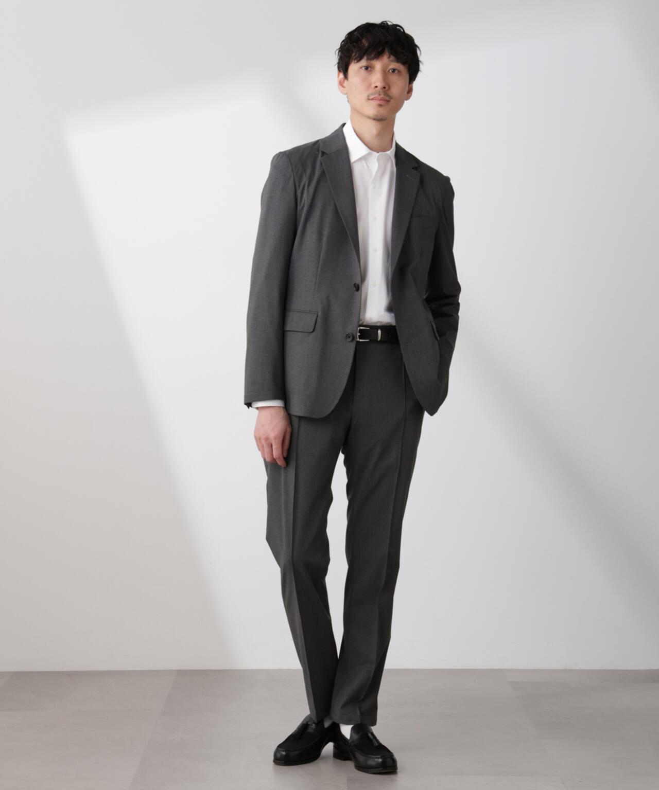 「N JACKET BASIC」トロピカルストレッチジャケット(セットアップ可)
