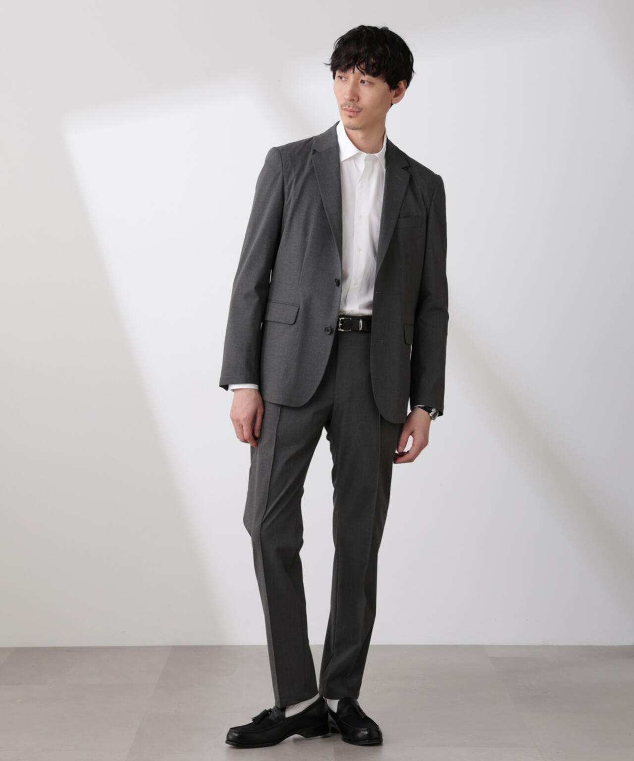 「N JACKET BASIC」トロピカルストレッチジャケット(セットアップ可)