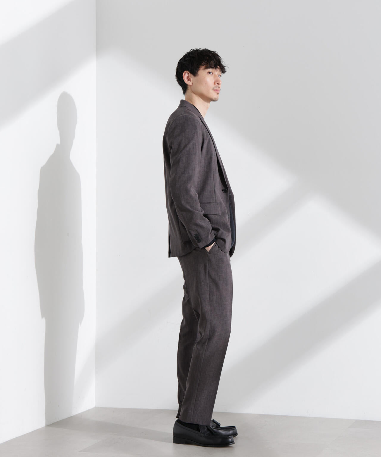 【大人気シリーズ】「Damerino」ドビークロスストレッチセットアップ