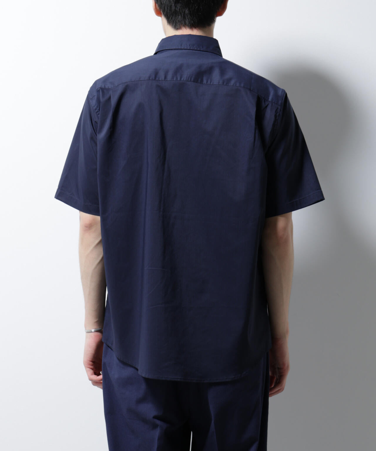 「ICE FLOW LINEN」レギュラーカラーシャツ 半袖