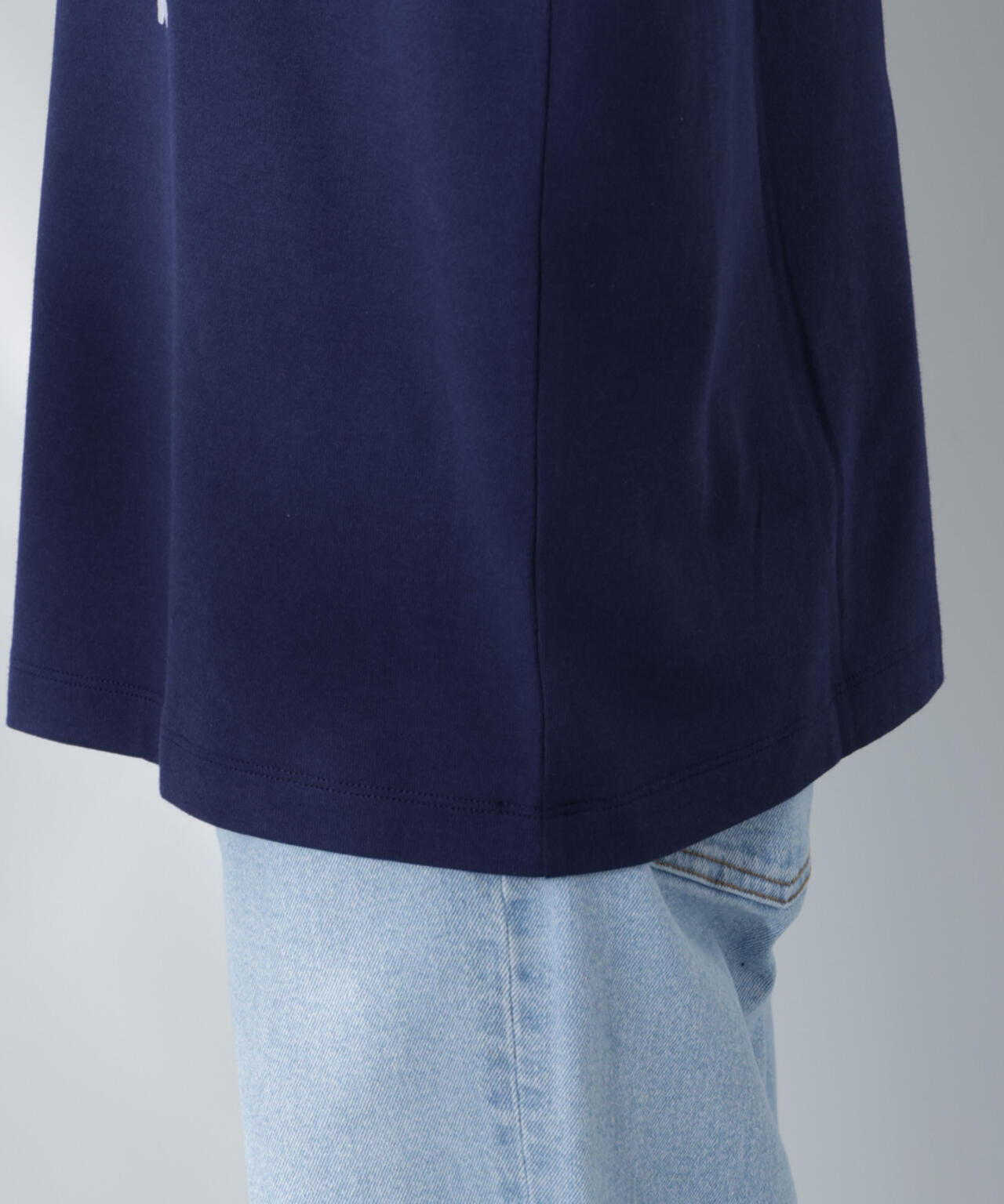 Anti Soaked(R)×NYC スクエア刺繍 汗染み防止Tシャツ